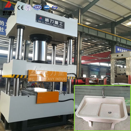 帶溫控630噸熱壓石英石水槽液壓機(jī) 帶溫控630噸熱壓石英石水槽液壓機(jī)